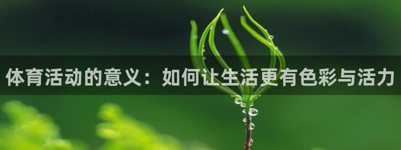 一竞技官网下载平台是正规平台吗安全吗:体育活动的意义:如何让